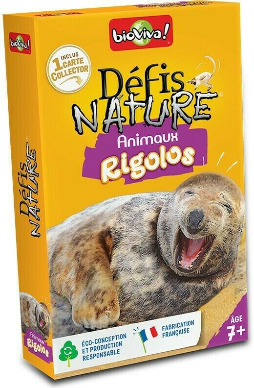Défis Nature: Animaux Rigolos Cover 3d