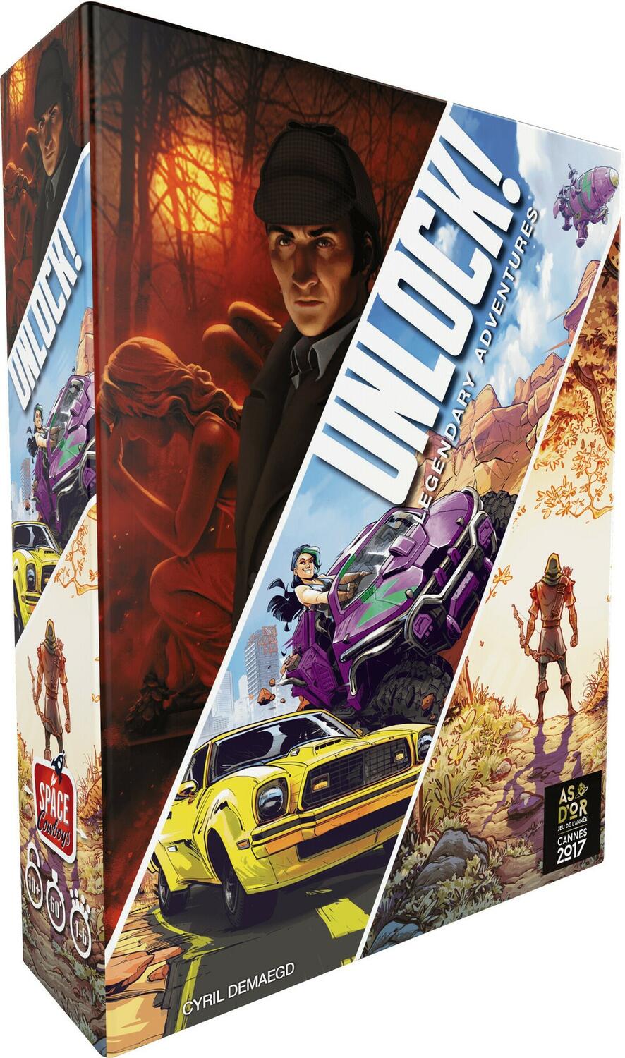 Unlock ! Legendary Adventures Cover 3d