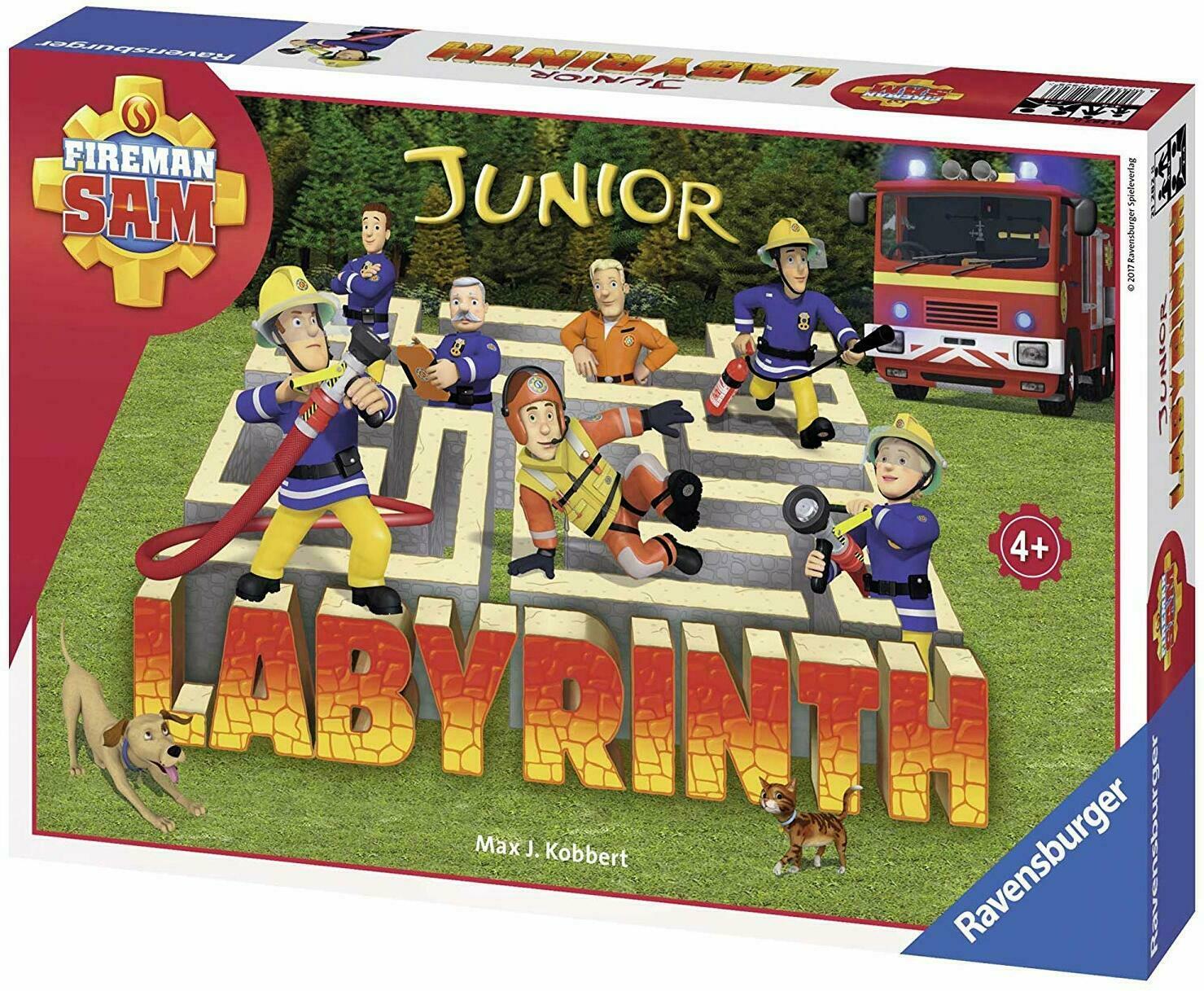 Labyrinth: Junior - Fireman Sam Cover 3d