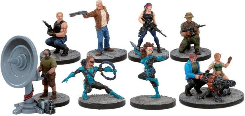 Mars Attacks: Le Jeu - Miliciens du Novas Vira Figurines