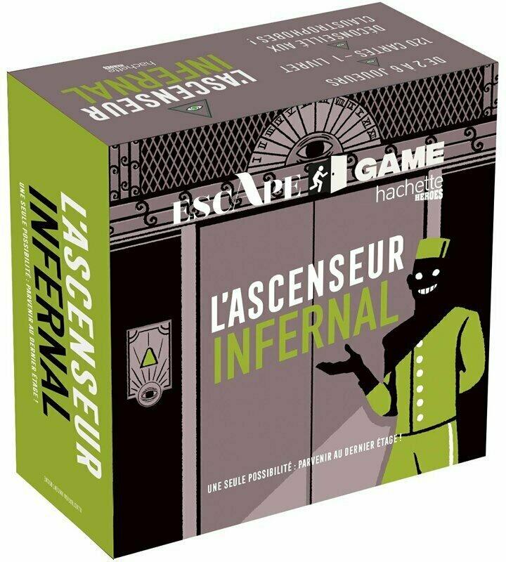 Escape Game: L'Ascenseur Infernal Cover 3d
