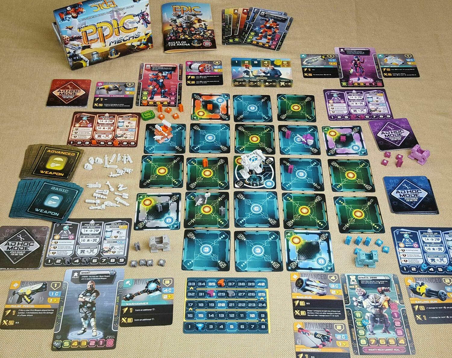 Tiny Epic Mechs Eclate