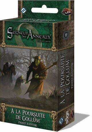 Le Seigneur des Anneaux: Le Jeu de Cartes - A la Poursuite de Gollum Cover 3d