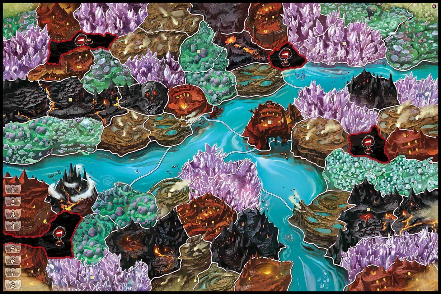 Small World: 6 Player Board Eclate