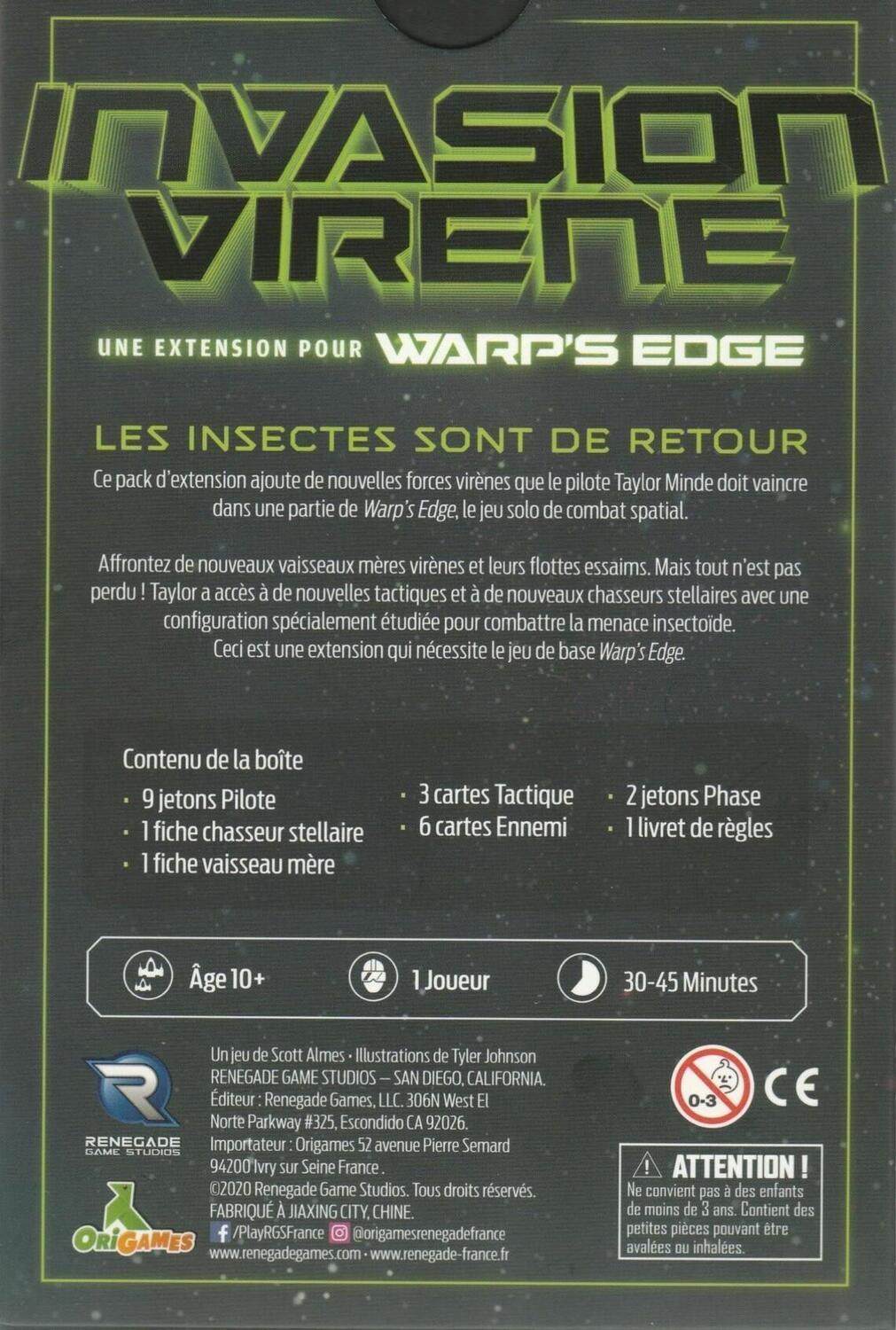 Warp's Edge: Invasion Virene Back