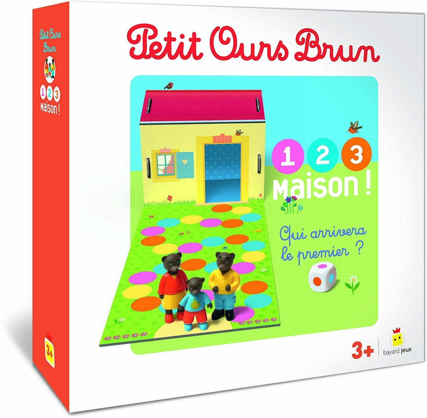 Petit Ours Brun: 1,2,3, Maison ! Cover 3d