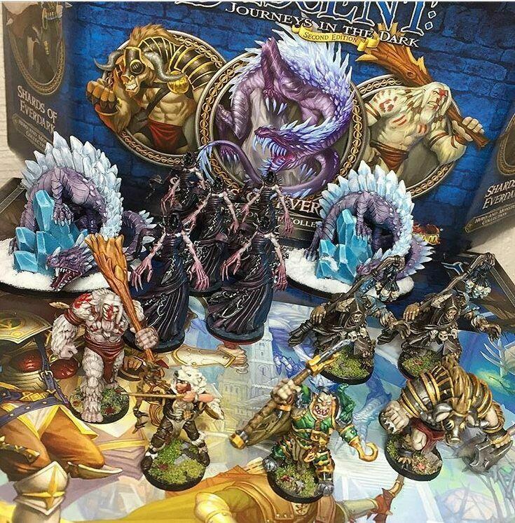 Descent: Voyages Dans les Ténèbres (Seconde Édition) - Les Éclats d'Éternoir Figurines