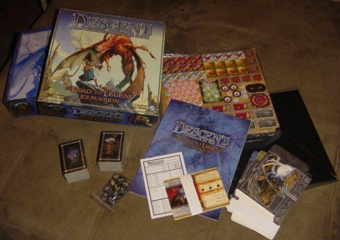 Descent: Voyages Dans les Ténèbres - Héros de Légende Eclate