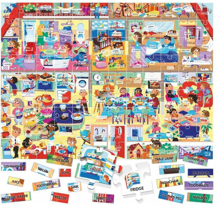 Easy English: 100 Words My House Eclate