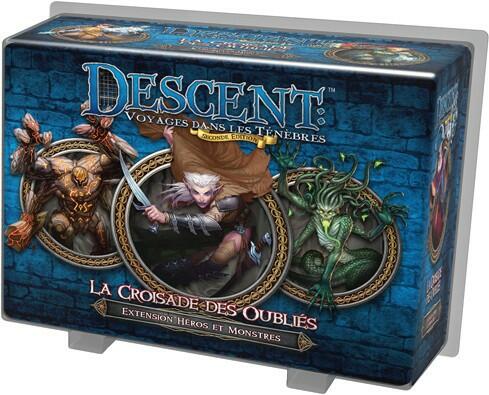 Descent: Voyages Dans les Ténèbres (Seconde Édition) - La Croisade des Oubliés Cover 3d
