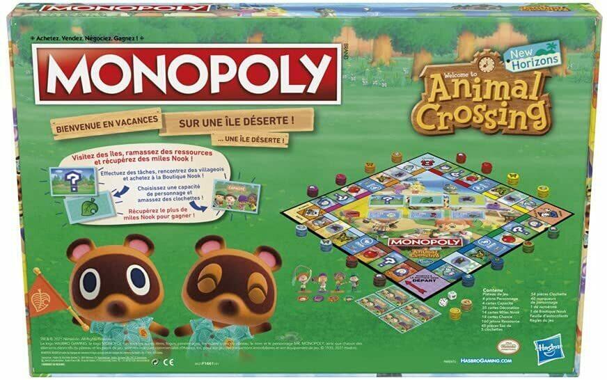 Monopoly: Animal Crossing Back 3d