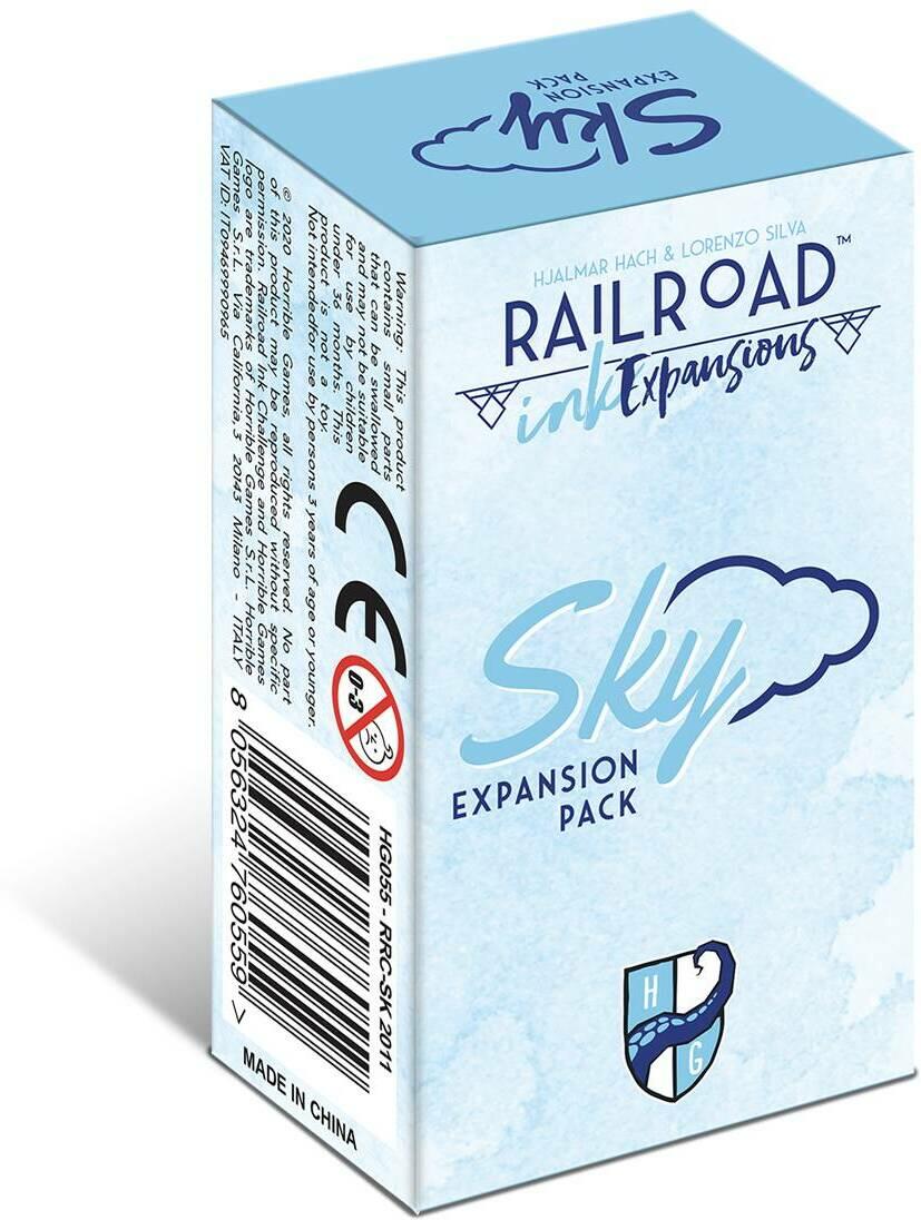 Railroad Ink: Sky Cover 3d