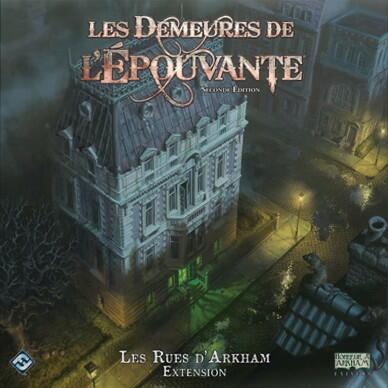Les Demeures de l'Épouvante: Seconde Édition - Les Rues d’Arkham Cover