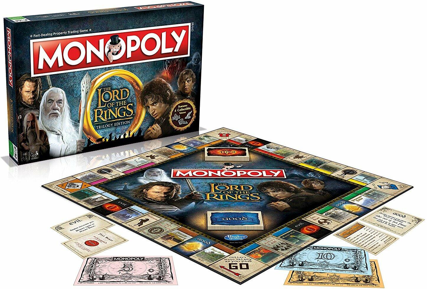 Monopoly: The Lord of the Rings - Trilogy Edition 2017 Eclate