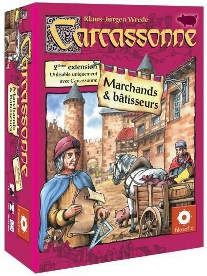 Carcassonne: Marchands & Bâtisseurs 2011 Cover 3d