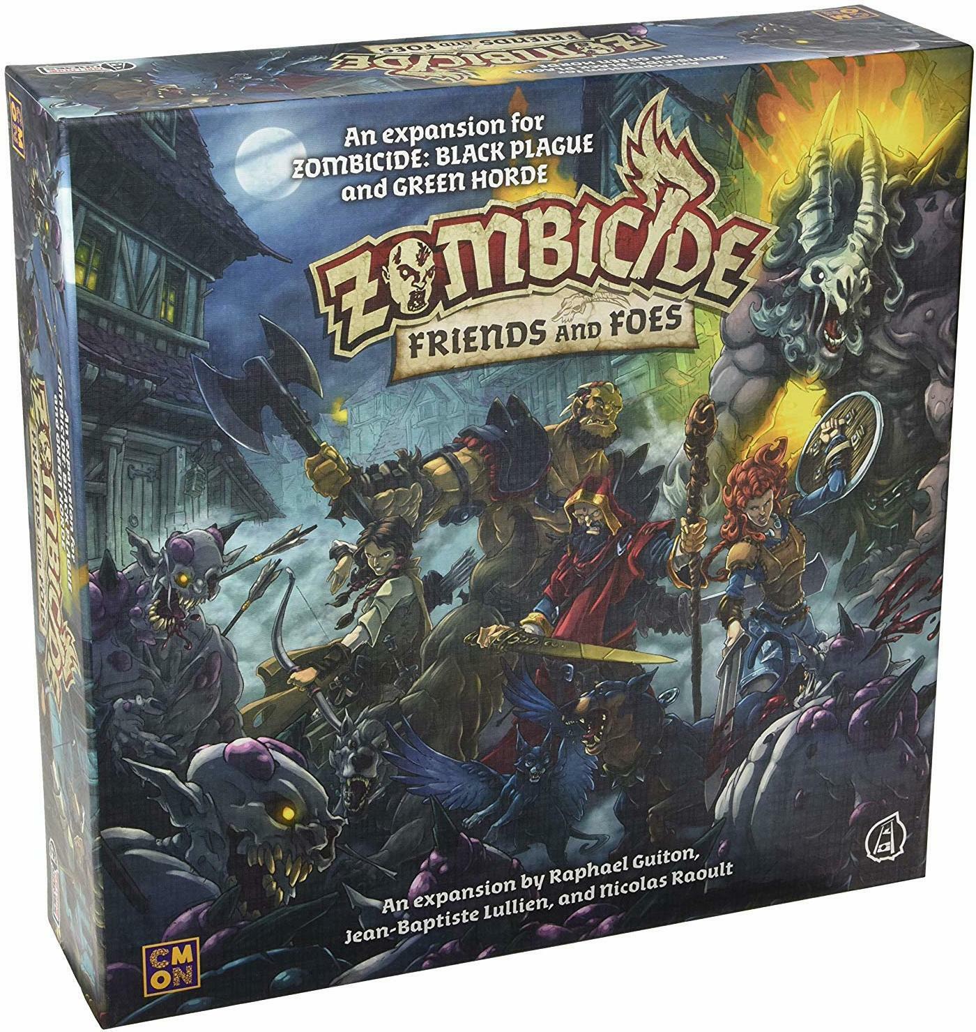 Zombicide: Friends and Foes English Cover 3d