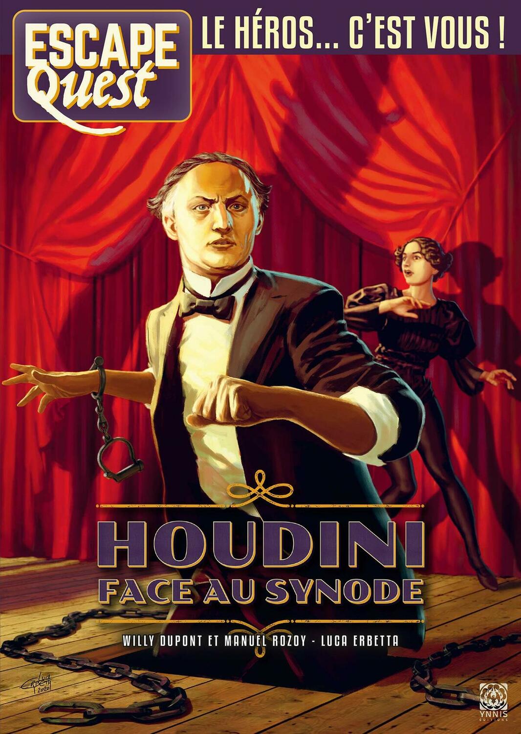 Escape Quest: Houdini Face au Synode Cover