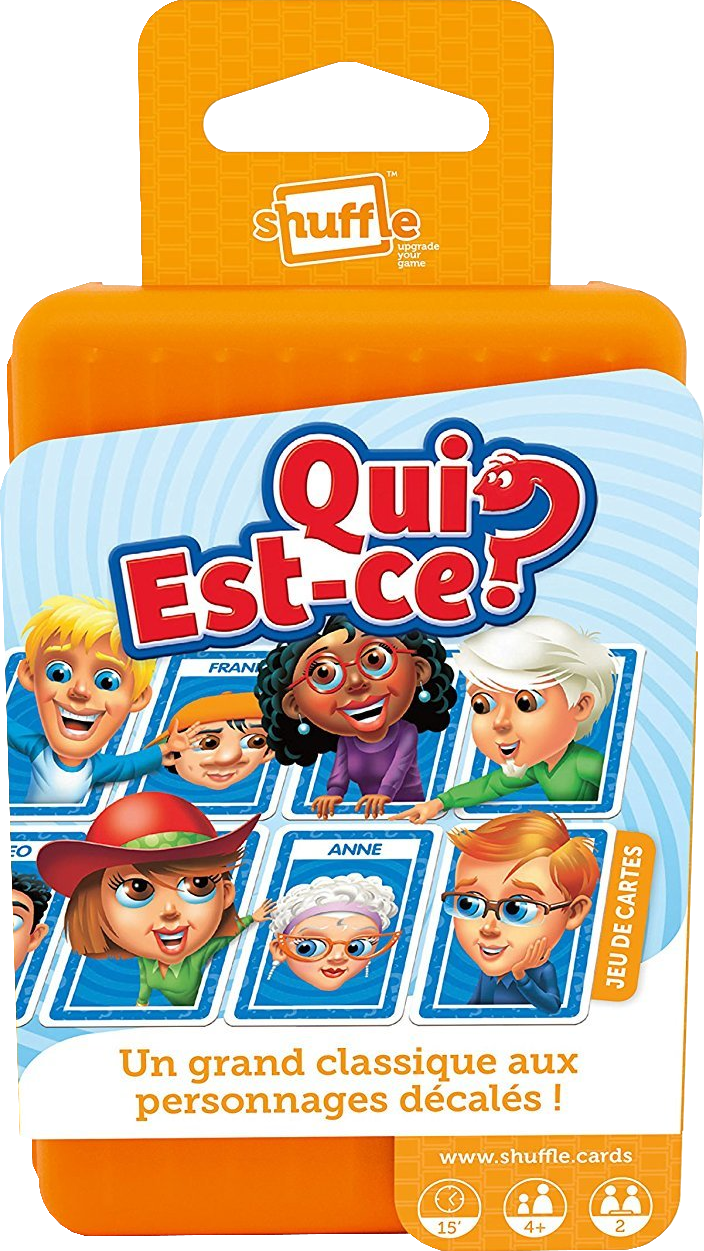 Qui Est-Ce ? Shuffle Cover Transparent