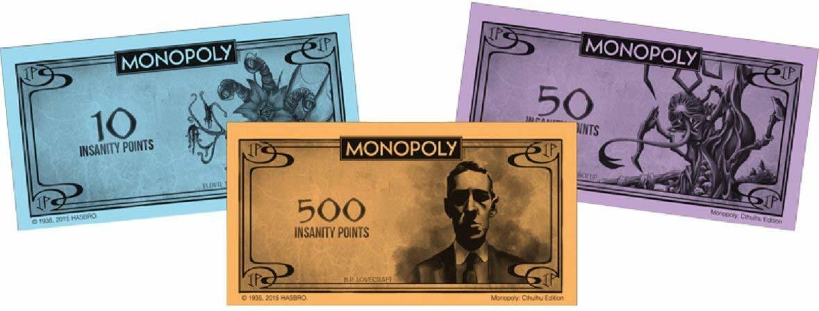 Monopoly: Cthulhu Billets