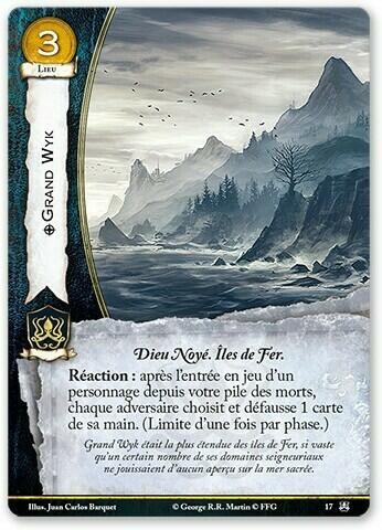 Le Trône de Fer: Le Jeu de Cartes - Les Rois des Îles Carte