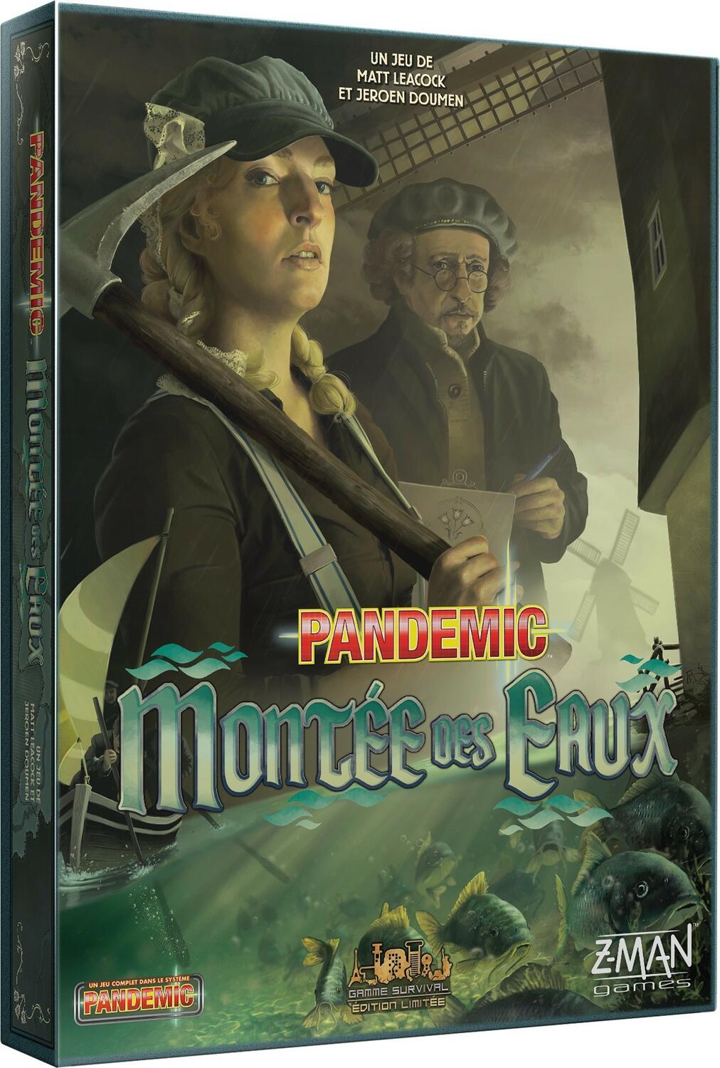 Pandemic: Montée des Eaux Cover 3d