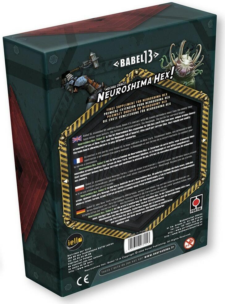 Neuroshima Hex ! Babel13 Back 3d