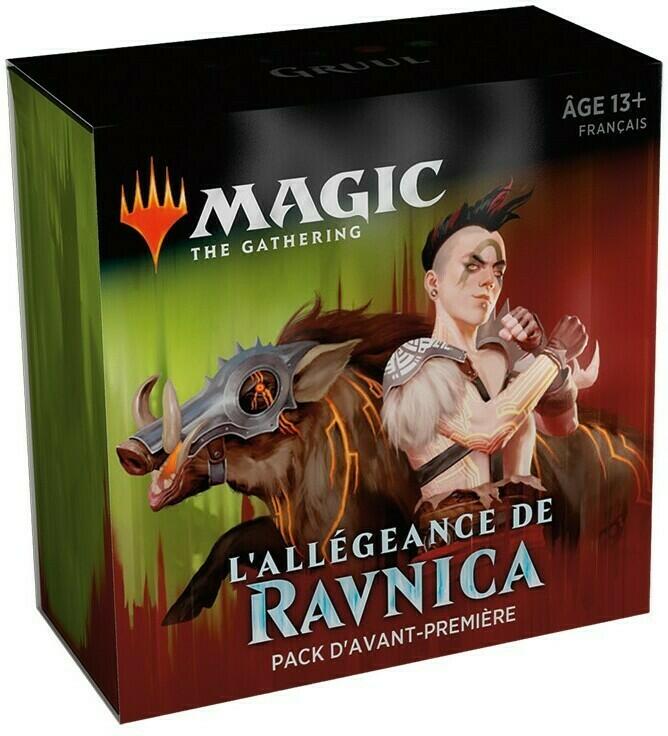 Magic: The Gathering - L'Allégeance de Ravnica - Gruul - Pack d'Avant-Première Cover 3d