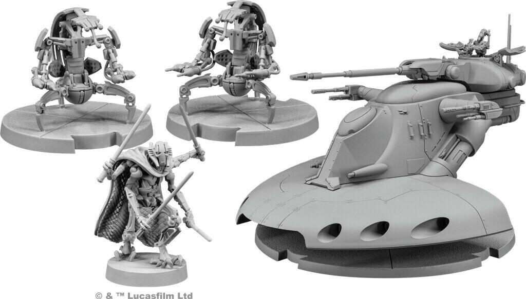 Star Wars: Légion - Invasion Séparatiste Figurines