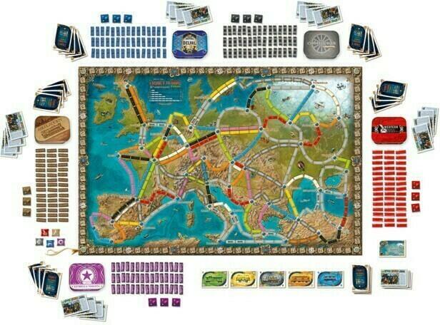 Les Aventuriers du Rail: Europe - 15ème Anniversaire Eclate