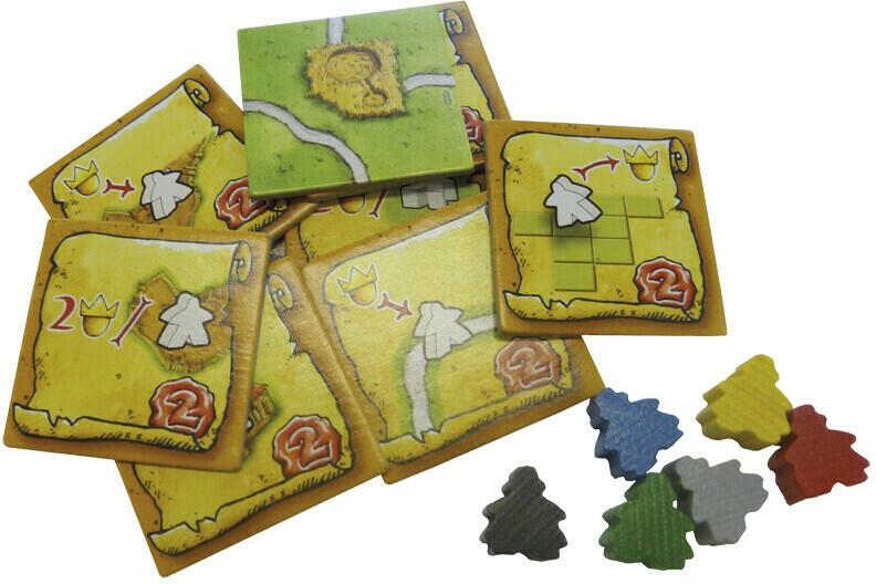 Carcassonne: Mini 2 - Les Messagers Eclate