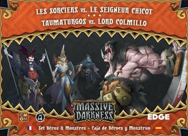 Massive Darkness: Set Héros & Monstres - Les Sorciers vs. Le Seigneur Chicot Cover