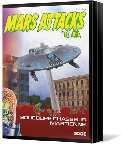Mars Attacks: Le Jeu - Soucoupe-Chasseur Martienne Cover 3d