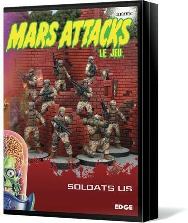 Mars Attacks: Le Jeu - Soldats US Cover 3d