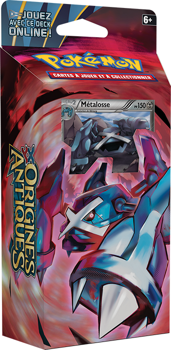 Pokémon XY: Origines Antiques - Métalosse Cover Transparent