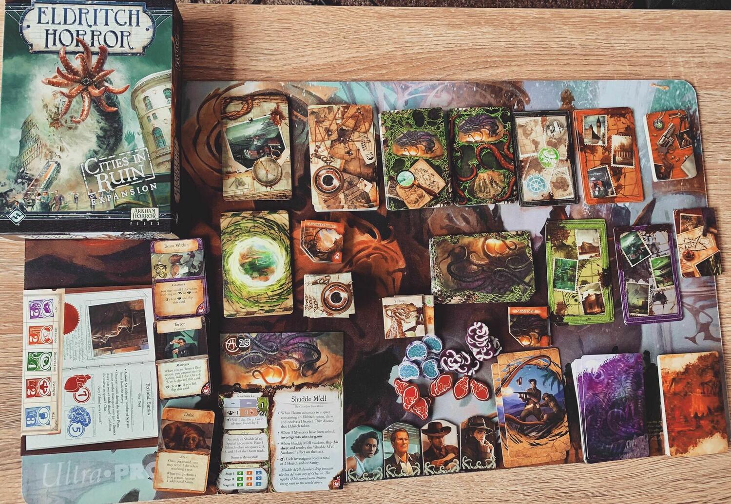 Les Contrées de l'Horreur: Cités en Ruine Eclate