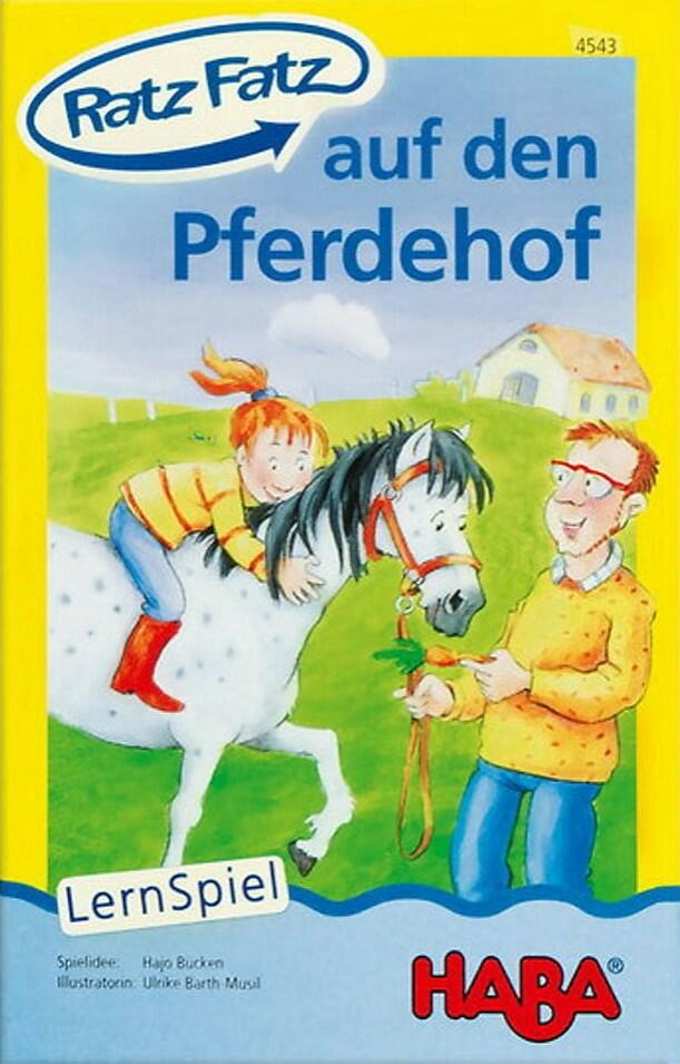 Ratz Fatz: Auf den Pferdehof Cover