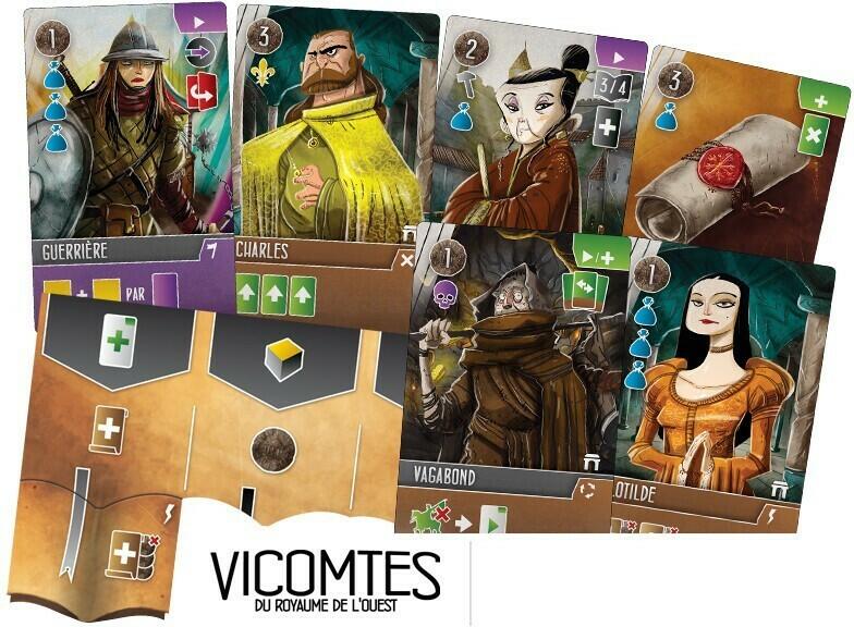 Vicomtes du Royaume de l'Ouest: Portes Dorées Eclate