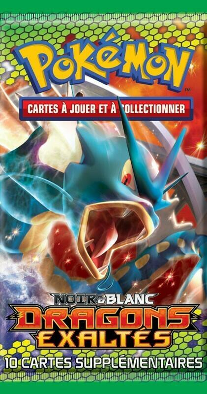 Pokémon: Noir & Blanc - Dragons Exaltés - Booster Cover