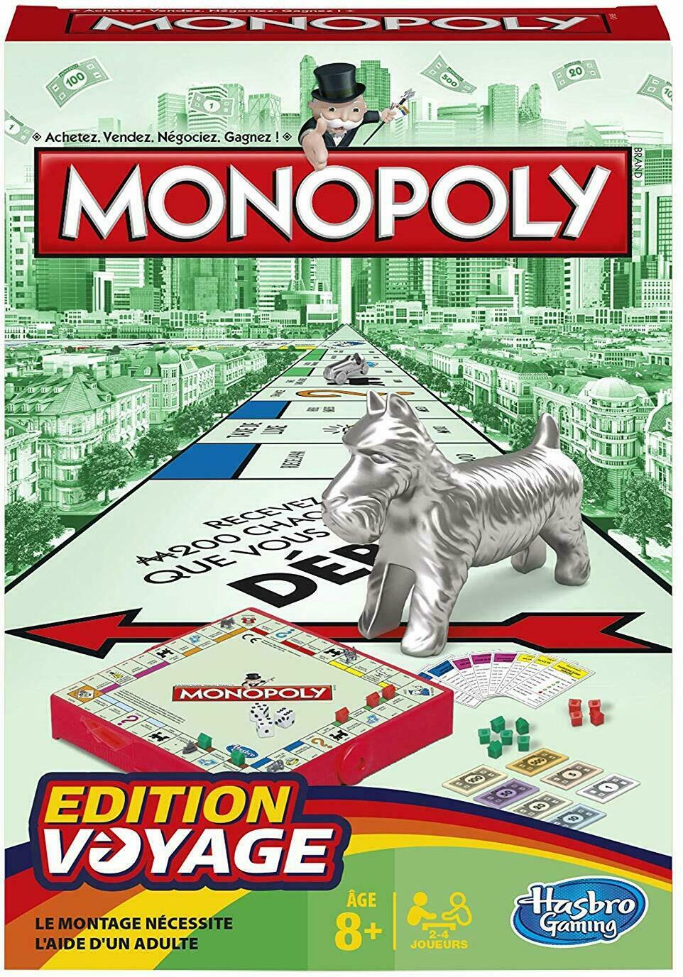Monopoly: Édition Voyage Cover 3d