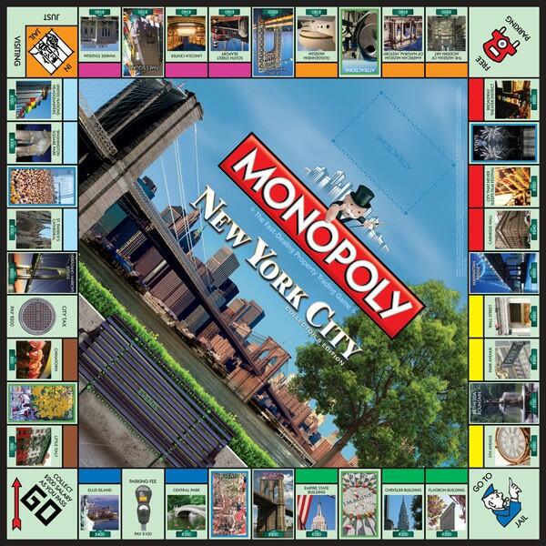 Monopoly: New York City - Collector's Edition Plateau