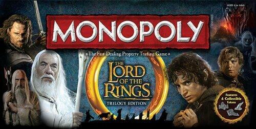 Monopoly: The Lord of the Rings - Trilogy Edition Cover