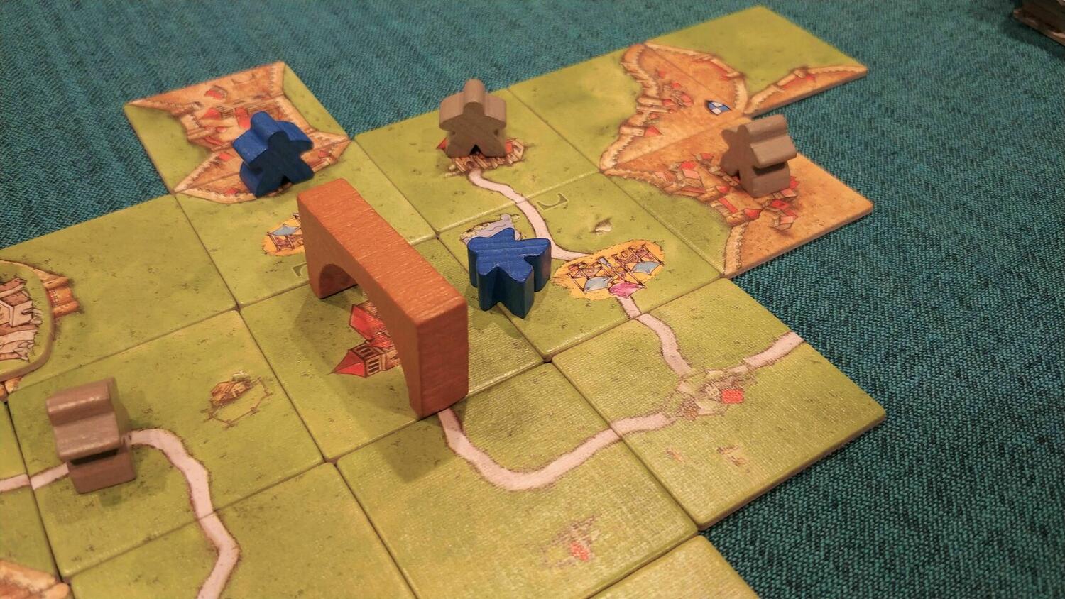 Carcassonne: Extension 8 - Bazars, Ponts et Forteresses Zoom