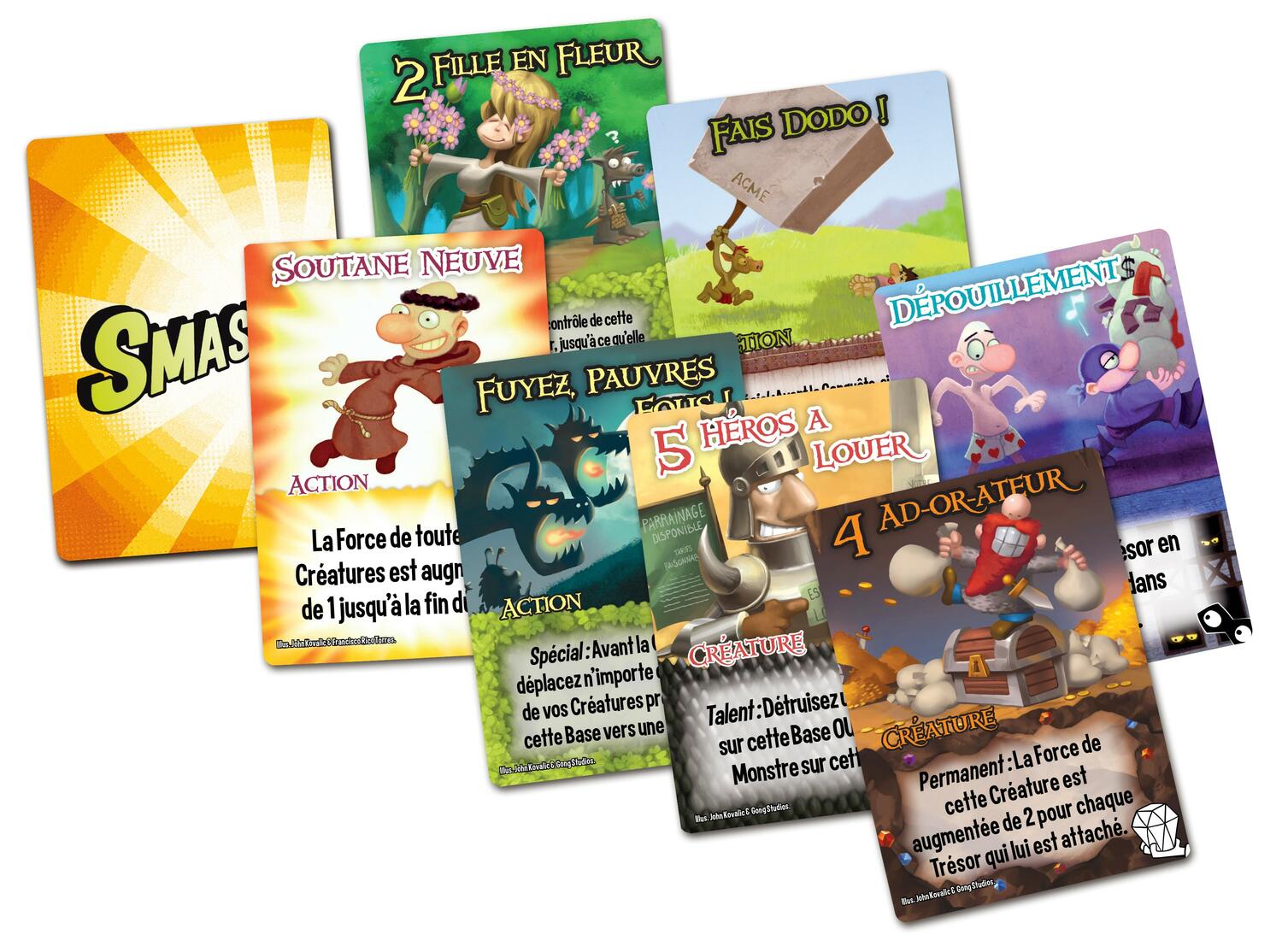 Smash Up: Munchkin Cartes