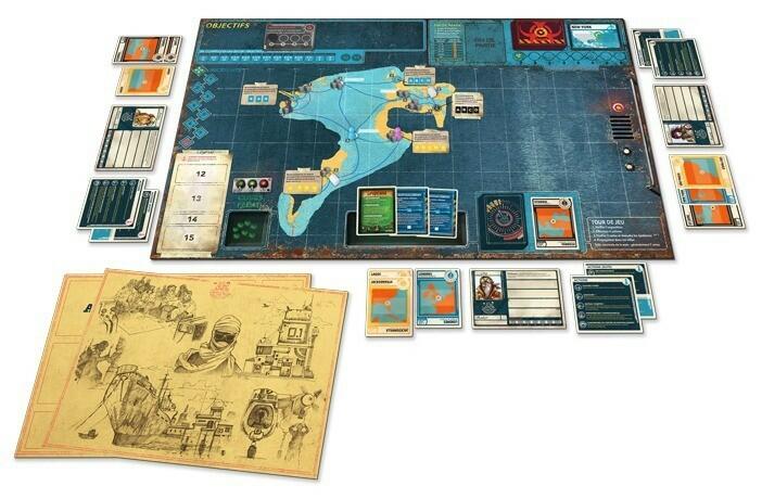 Pandemic Legacy: Saison 2 (Jaune) Eclate