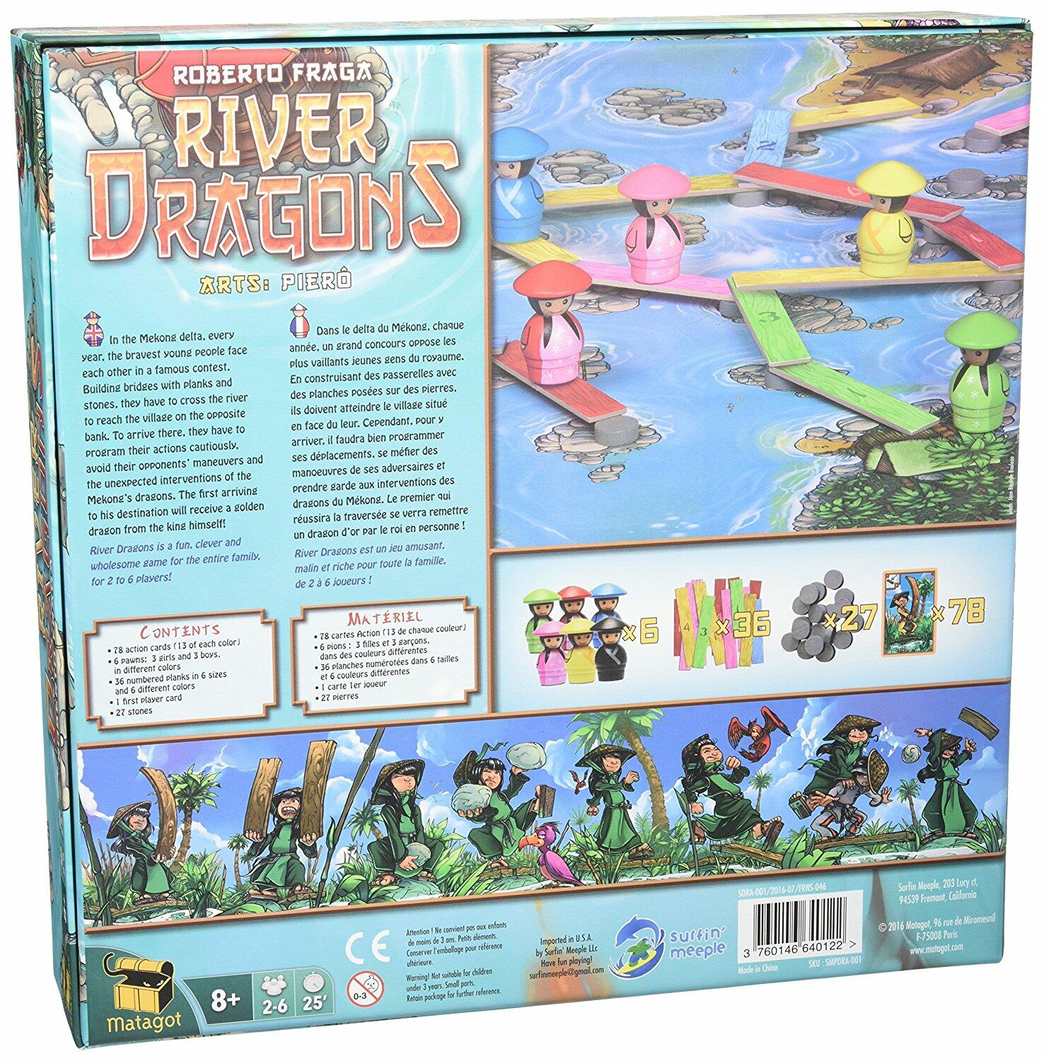 River Dragons Back 3d