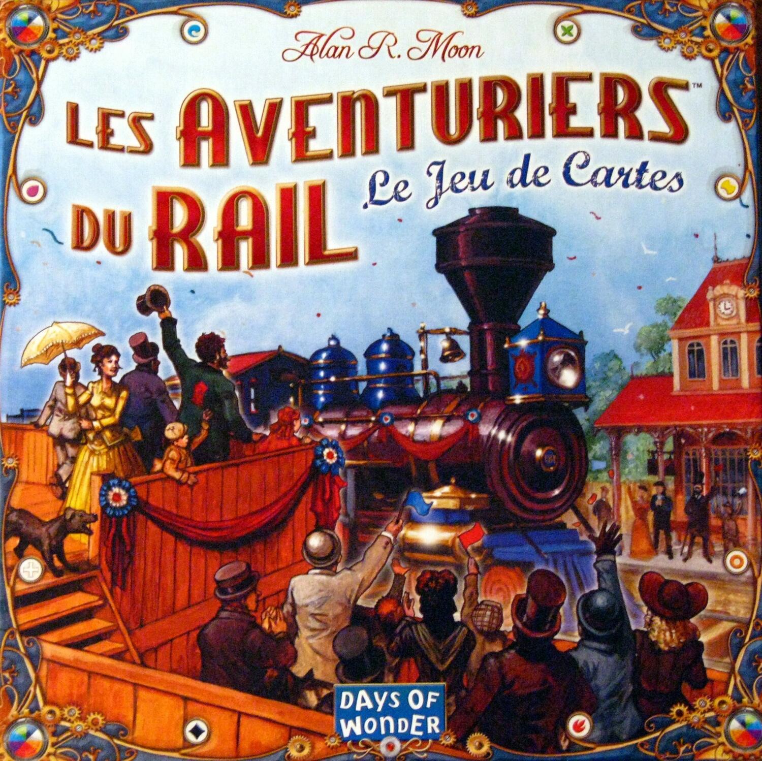 Les Aventuriers du Rail: Le Jeu de Cartes Cover