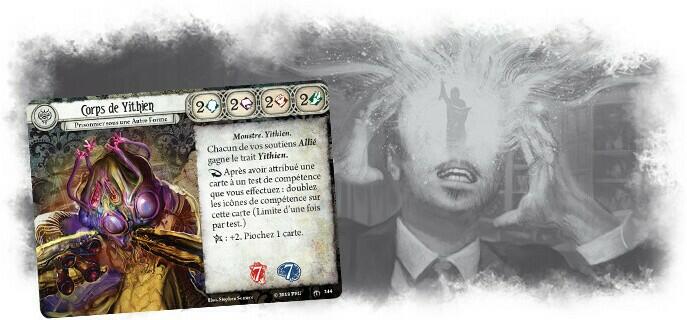 Horreur à Arkham: Le Jeu de Cartes - La Cité des Archives Carte
