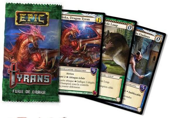 Epic: Le Jeu de Cartes - Tyrans - Furie de Draka Cartes