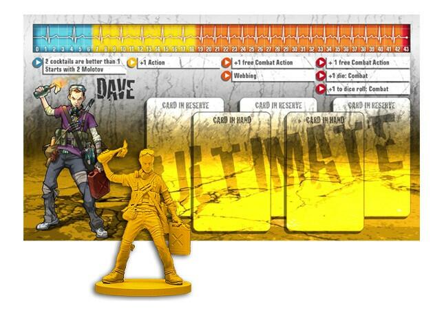Zombicide: Ultimate Survivors #2 Fiche Dave