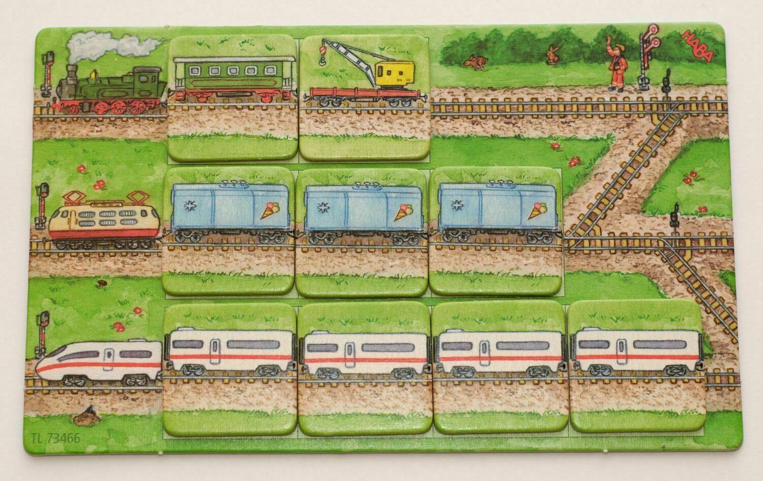 Volldampf Voraus! Tuiles